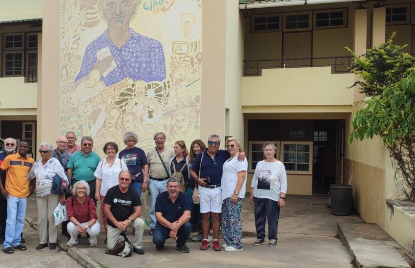 Acólitos da Paróquia de São Francisco de Assis Sumbe-Chingo