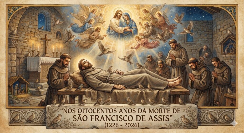 NOS OITOCENTOS ANOS DA MORTE DE SÃO FRANCISCO DE ASSIS